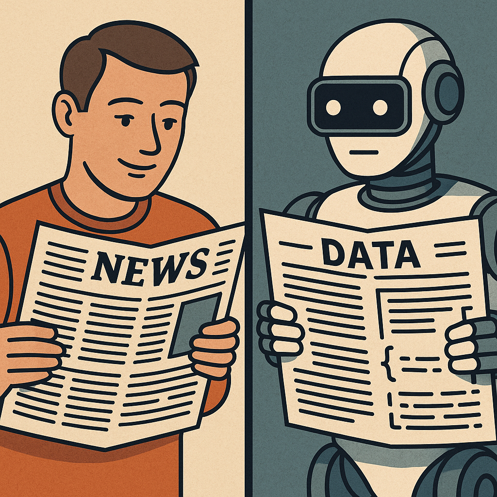 Two Webs, One Future: Humans, Robots, and the Internet's Split Personality